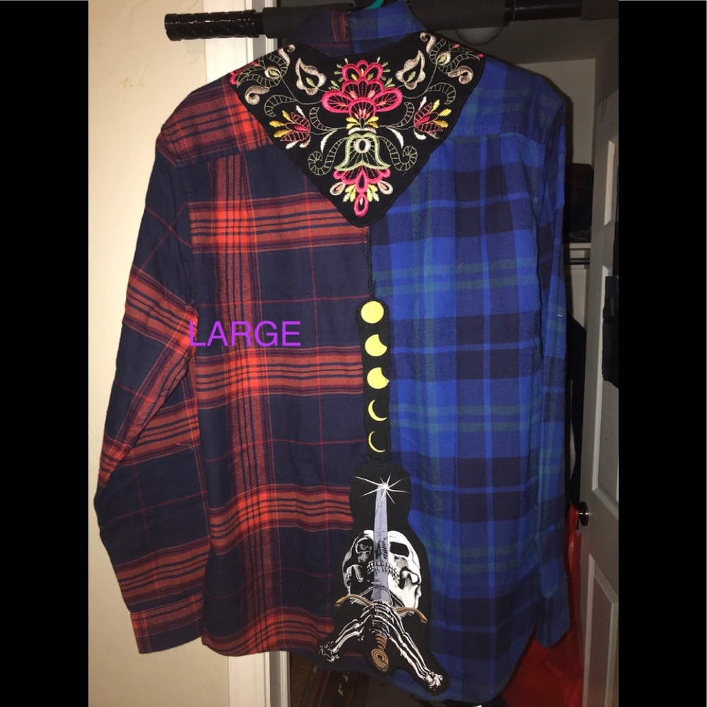 Custom made flannels.